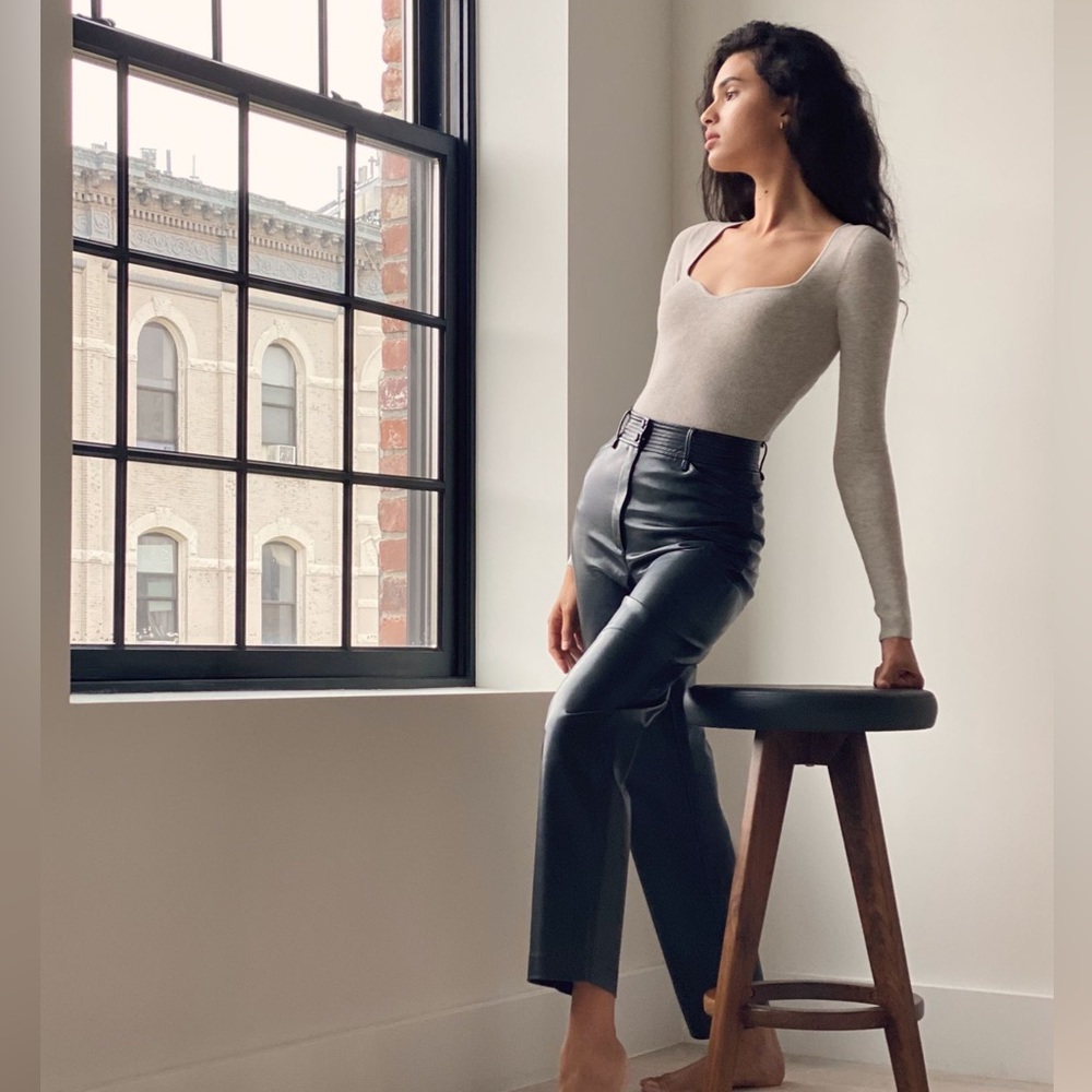 Wilfred funk pant vegan leather